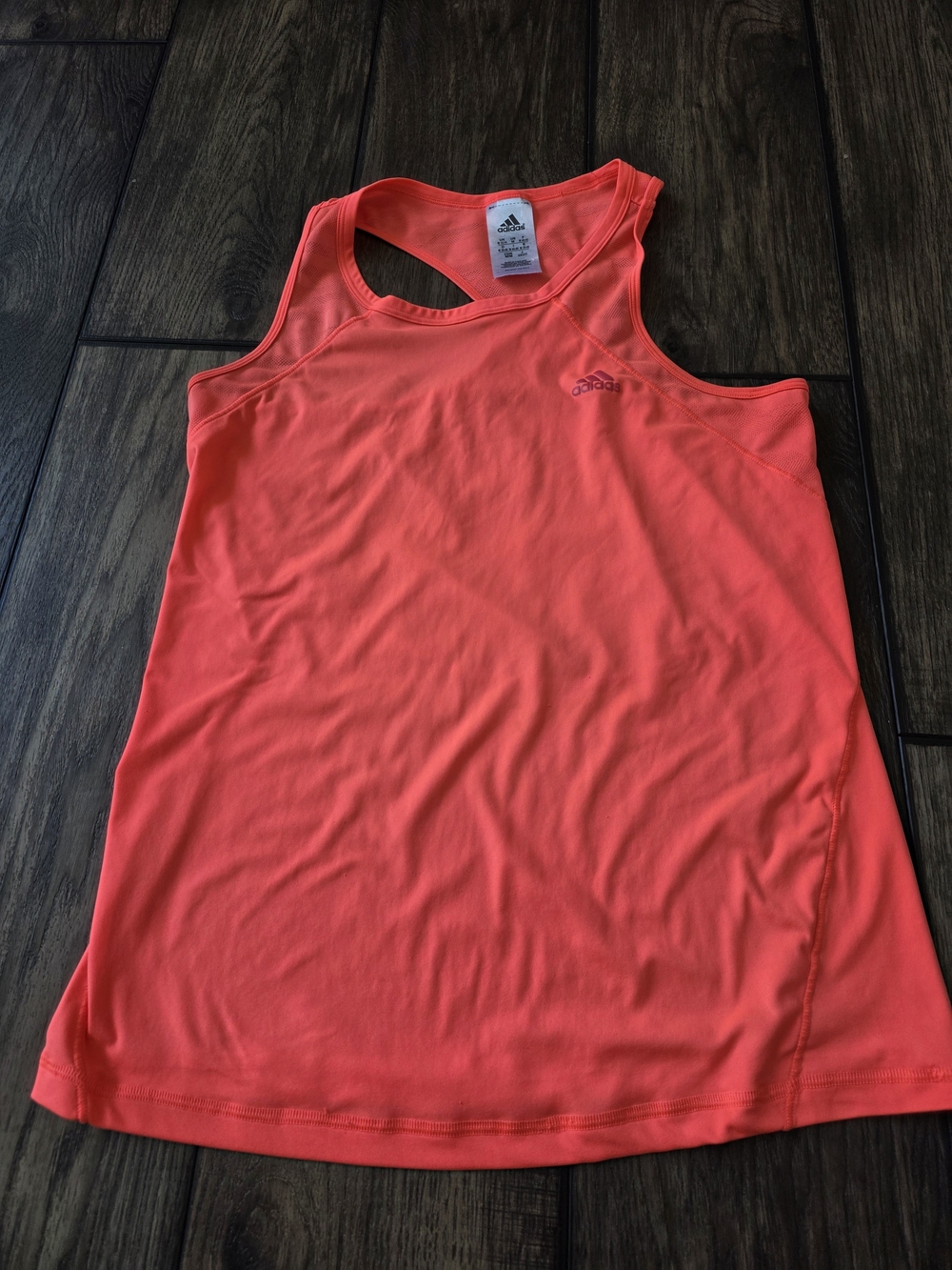 adidas Coral Racerback Performance Tank Top